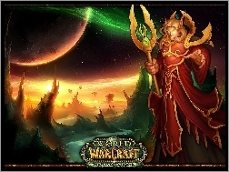 World Of Warcraft The Burning Crusade, fantasy, mężczyzna, elf